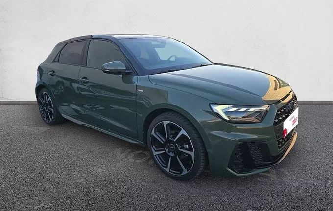 AUDI A1 Sportback 35 TFSI 150 ch S tronic 7 S Line extérieur trois quart avant droit 2119991