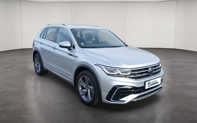 VOLKSWAGEN TIGUAN 2.0 TDI 200ch DSG7 4Motion R-Line Exclusive extérieur trois quart avant droit 2132183