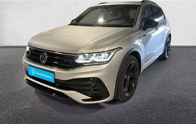 VOLKSWAGEN TIGUAN 2.0 TDI 150ch DSG7 R-Line Exclusive extérieur trois quart avant gauche 2128796