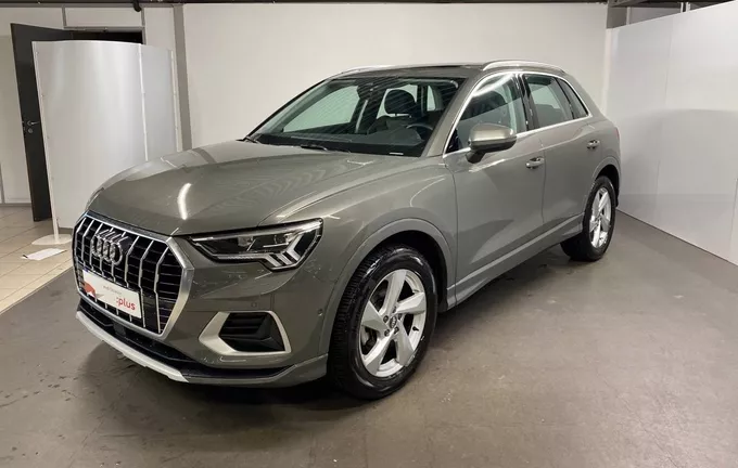 AUDI Q3 35 TDI 150 ch S tronic 7 Quattro Design Luxe extérieur trois quart avant gauche 2131003