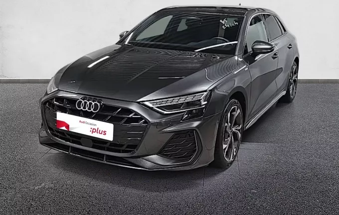 AUDI A3 Sportback TDI 150 S tronic 7 S line extérieur trois quart avant gauche 2129403