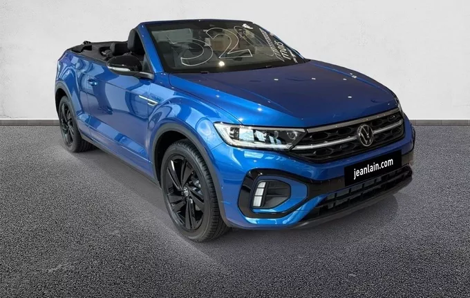 VOLKSWAGEN T-ROC Cabriolet 1.5 TSI EVO2 150 Start/Stop DSG7 R-Line extérieur trois quart avant droit 4537
