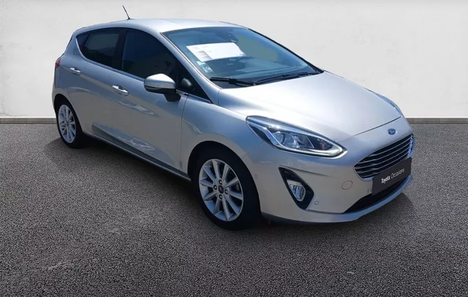 FORD FIESTA 1.0 EcoBoost 100 S&S BVA6 Active Plus extérieur trois quart avant droit 2128135
