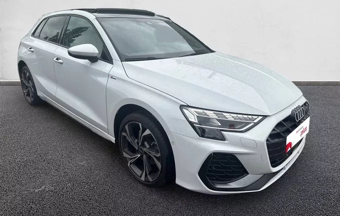 AUDI A3 Sportback TDI 150 S tronic 7 S line extérieur trois quart avant droit 2126966