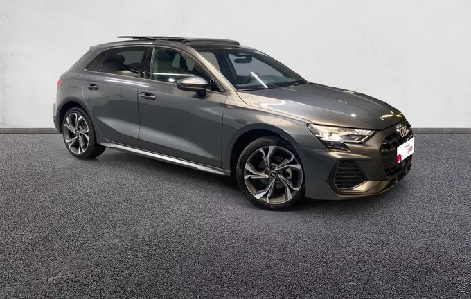 AUDI A3 Sportback TDI 150 S tronic 7 S line extérieur trois quart avant droit 2129531