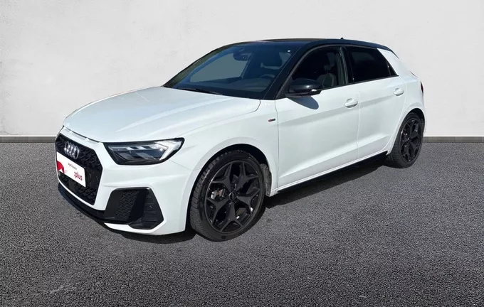 AUDI A1 Sportback 35 TFSI 150 ch S tronic 7 S Line Plus extérieur trois quart avant gauche 2126876