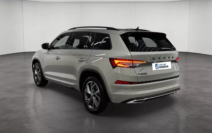 SKODA KODIAQ 2.0 TDI 150 SCR DSG7 7pl Sportline extérieur trois quart arrière gauche 2133019
