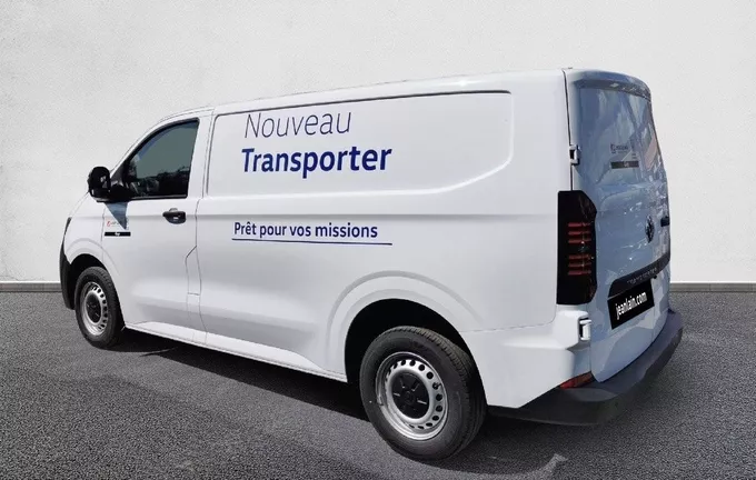 VOLKSWAGEN UTILITAIRES TRANSPORTER VAN L1H1 2.0 TDI 150 BVA8 BUSINESS extérieur trois quart arrière gauche 6617