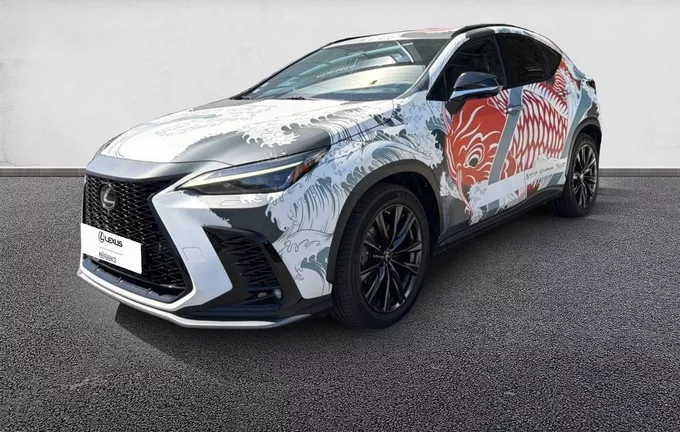 LEXUS NX 450h+ 4WD Hybride Rechargeable F SPORT Executive extérieur trois quart avant gauche 1103632
