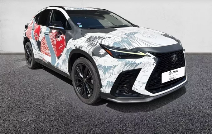 LEXUS NX 450h+ 4WD Hybride Rechargeable F SPORT Executive extérieur trois quart avant droit 1103632