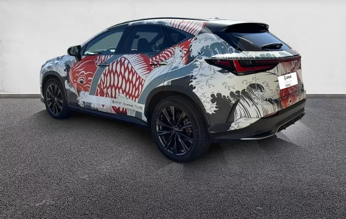 LEXUS NX 450h+ 4WD Hybride Rechargeable F SPORT Executive extérieur trois quart arrière gauche 1103632