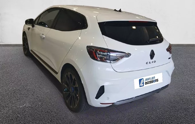 RENAULT CLIO E-Tech full hybrid 145 Esprit Alpine extérieur trois quart arrière gauche 2126927
