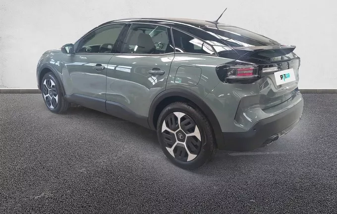 CITROEN C4 Hybride 145 ch e-DCS6 Plus extérieur trois quart arrière gauche 083408