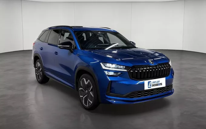 SKODA KODIAQ 2.0 TDI 150 ch SCR DSG7 7pl Sportline extérieur trois quart avant droit 2132427