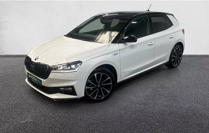 SKODA FABIA 1.0 TSI 116 ch EVO 2 DSG7 Monte-Carlo extérieur trois quart avant gauche 2130773