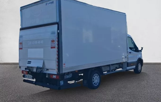 FORD TRANSIT FGN P350 L4H3 2.0 ECOBLUE 130 S&S TREND extérieur trois quart arrière droit 106262