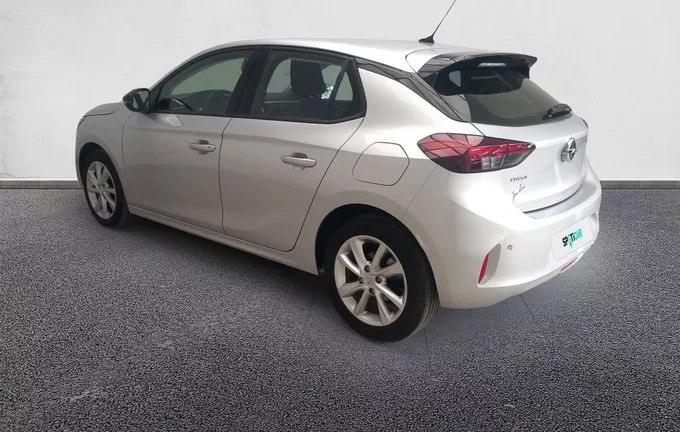 OPEL CORSA 1.2 Turbo 100 ch BVA8 Elegance Business extérieur trois quart arrière gauche 945765