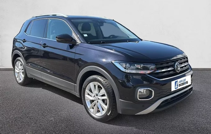 VOLKSWAGEN T-CROSS 1.6 TDI 95 Start/Stop DSG7 Carat extérieur trois quart avant droit 2130131