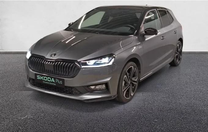 SKODA FABIA 1.0 TSI 116 ch EVO 2 DSG7 Monte-Carlo extérieur trois quart avant gauche 2130943
