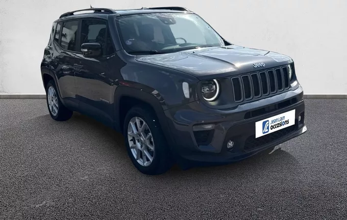 JEEP RENEGADE 1.5 Turbo T4 130 ch BVR7 e-Hybrid Limited extérieur trois quart avant droit 2130687