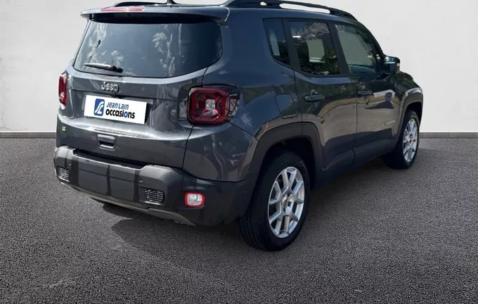 JEEP RENEGADE 1.5 Turbo T4 130 ch BVR7 e-Hybrid Limited extérieur trois quart arrière droit 2130687