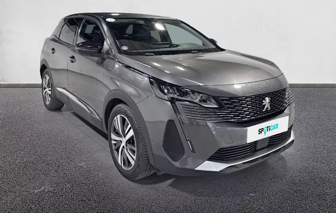 PEUGEOT 3008 Hybrid4 300 e-EAT8 Allure Pack extérieur trois quart avant droit 2127796