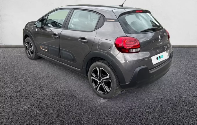 CITROEN C3 PureTech 83 S&S BVM5 C-Series extérieur trois quart arrière gauche 946093