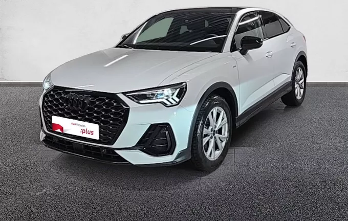 AUDI Q3 Sportback 35 TFSI 150 ch S tronic 7 S line plus extérieur trois quart avant gauche 2128152
