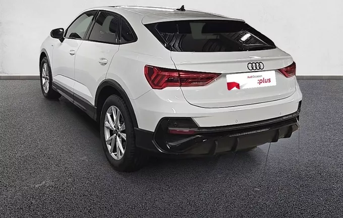 AUDI Q3 Sportback 35 TFSI 150 ch S tronic 7 S line plus extérieur trois quart arrière gauche 2128152