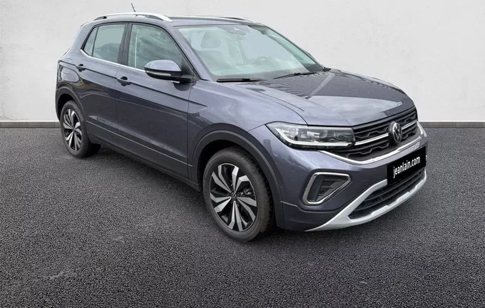 VOLKSWAGEN T-CROSS 1.0 TSI 116 Start/Stop DSG7 Style extérieur trois quart avant droit 3201