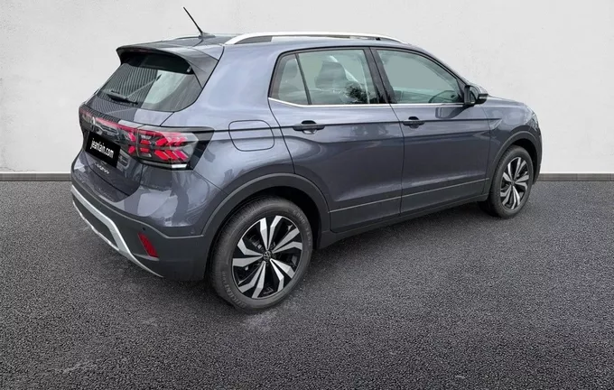 VOLKSWAGEN T-CROSS 1.0 TSI 116 Start/Stop DSG7 Style extérieur trois quart arrière droit 3201