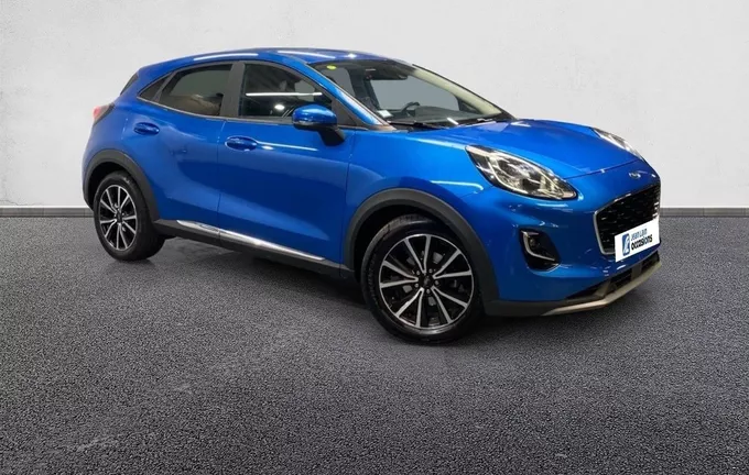 FORD PUMA 1.0 EcoBoost 125 ch mHEV S&S BVM6 Titanium extérieur trois quart avant droit 2132083