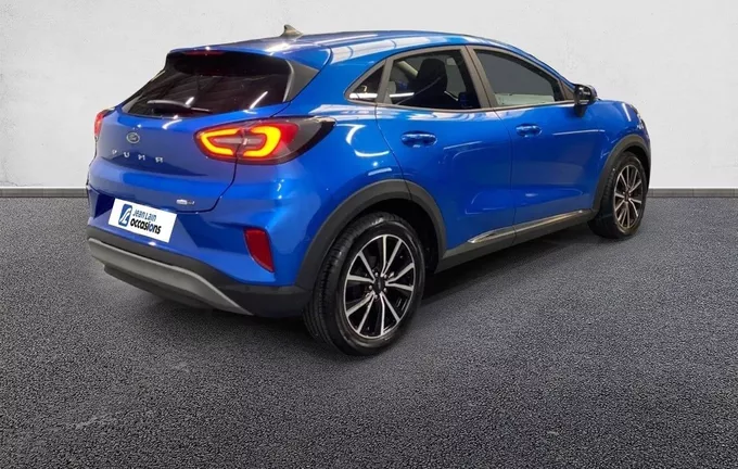 FORD PUMA 1.0 EcoBoost 125 ch mHEV S&S BVM6 Titanium extérieur trois quart arrière droit 2132083