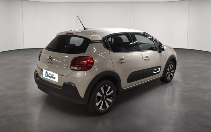 CITROEN C3 PureTech 110 ch EAT6 Max extérieur trois quart arrière droit 2132055