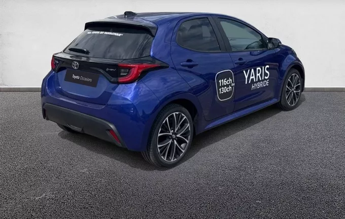TOYOTA YARIS Hybride 116h Design extérieur trois quart arrière droit 146483