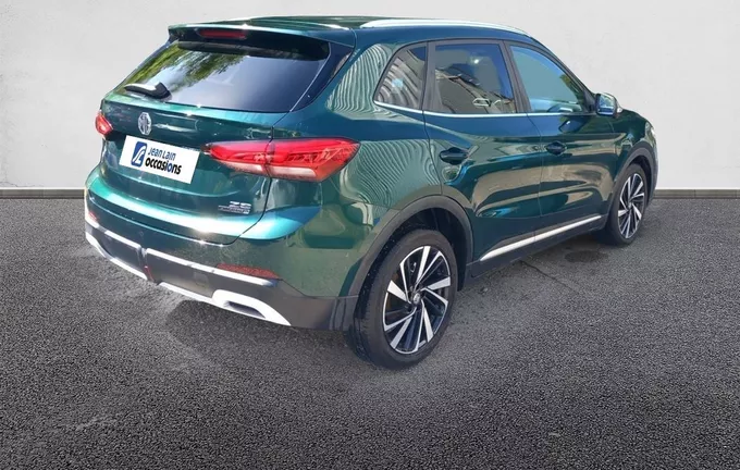 MG ZS 1.5 L Hybrid+ 197 ch Luxury extérieur trois quart arrière droit 601228