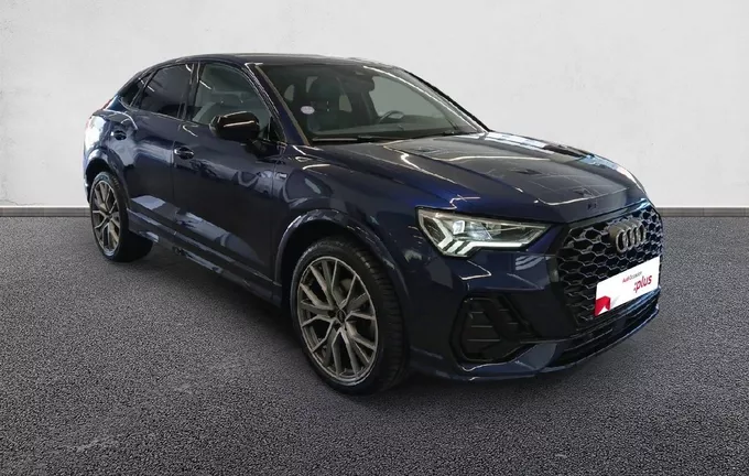 AUDI Q3 Sportback 35 TFSI 150 ch S tronic 7 S line extérieur trois quart avant droit 2127292