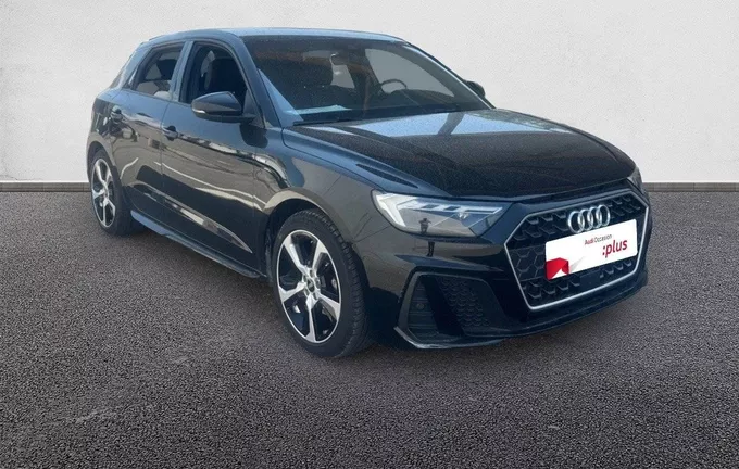 AUDI A1 Sportback 30 TFSI 116 ch S tronic 7 S Line extérieur trois quart arrière gauche 551008