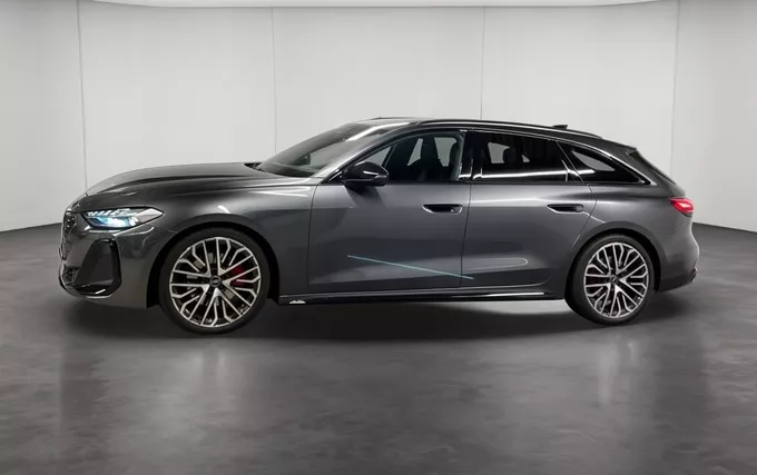 AUDI A5 Avant TDI Hybride 204 ch S tronic 7 Quattro S line extérieur côté gauche 2132470