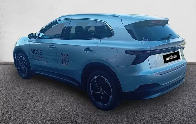 MG MGS5 EV 64kWh - 170 kW 2WD Luxury extérieur trois quart arrière gauche 8716