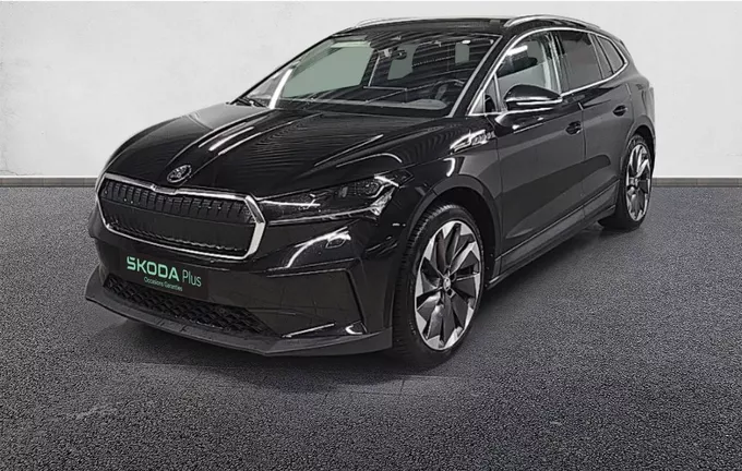 SKODA ENYAQ iV 80 extérieur trois quart avant gauche 2129287