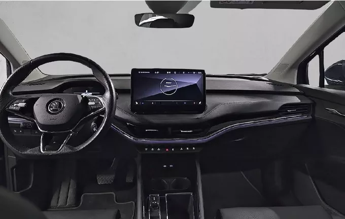 SKODA ENYAQ iV 80 extérieur trois quart avant droit 2129287