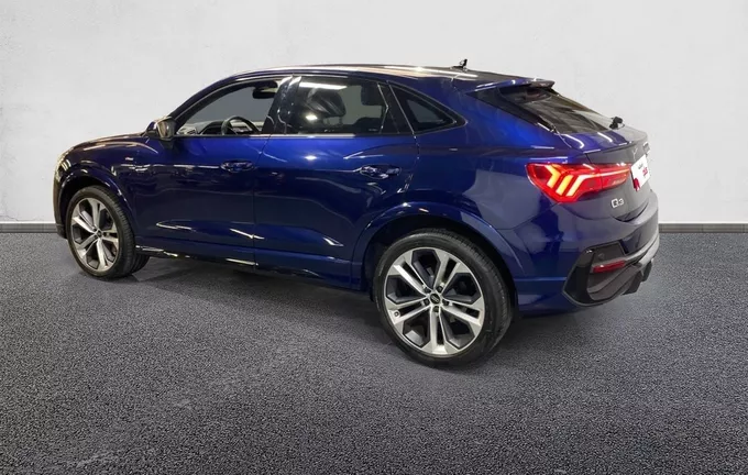 AUDI Q3 Sportback 35 TDI 150 ch S tronic 7 S line extérieur trois quart arrière gauche 2124641
