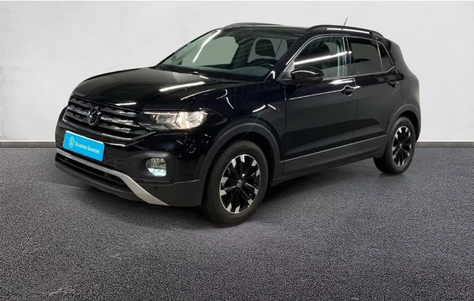 VOLKSWAGEN T-CROSS 1.0 TSI 110 Start/Stop BVM6 Life Plus extérieur trois quart avant gauche 2128303