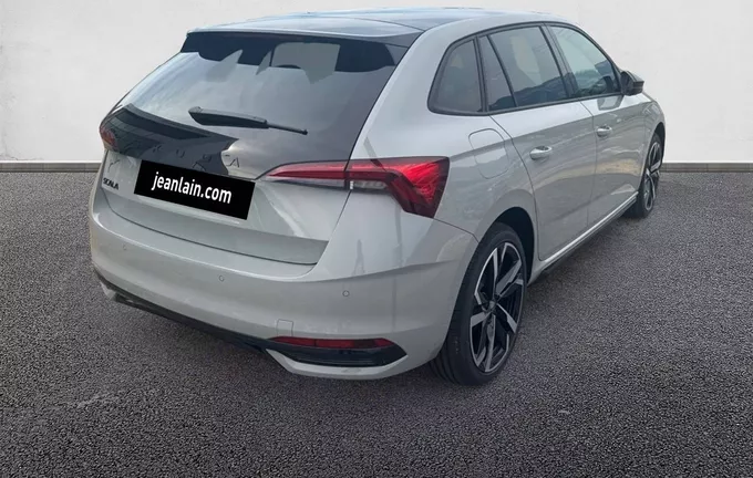 SKODA SCALA 1.0 TSI Evo 2 116 ch DSG7 Monte-Carlo extérieur trois quart arrière droit 9744