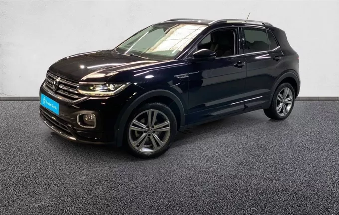 VOLKSWAGEN T-CROSS 1.0 TSI 110 Start/Stop DSG7 R-Line Tech extérieur trois quart avant gauche 2128746