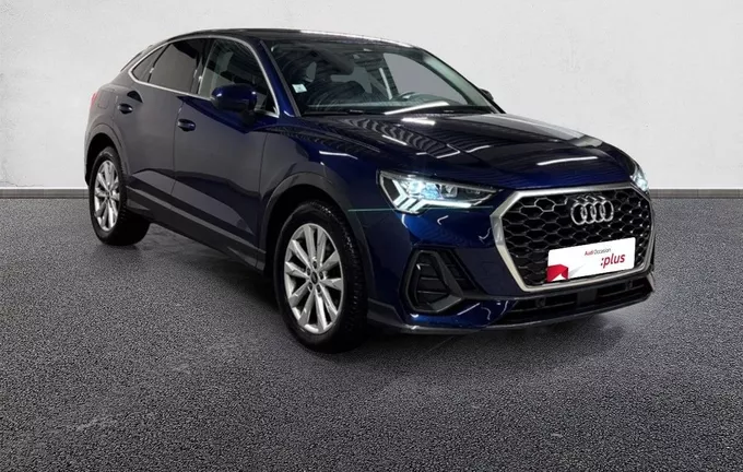 AUDI Q3 Sportback 35 TFSI 150 ch S tronic 7 Advanced extérieur trois quart avant droit 2128855