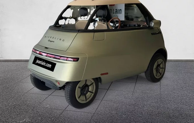 MICROLINO SPIAGGINA CABRIOLET6 CABRIOLET extérieur trois quart arrière droit 1019