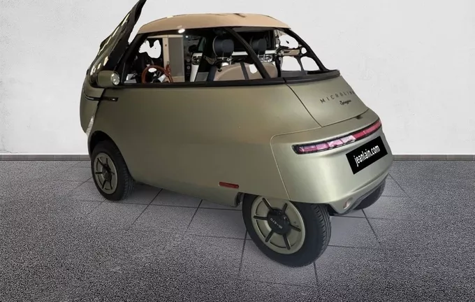 MICROLINO SPIAGGINA CABRIOLET6 CABRIOLET extérieur trois quart arrière gauche 1019