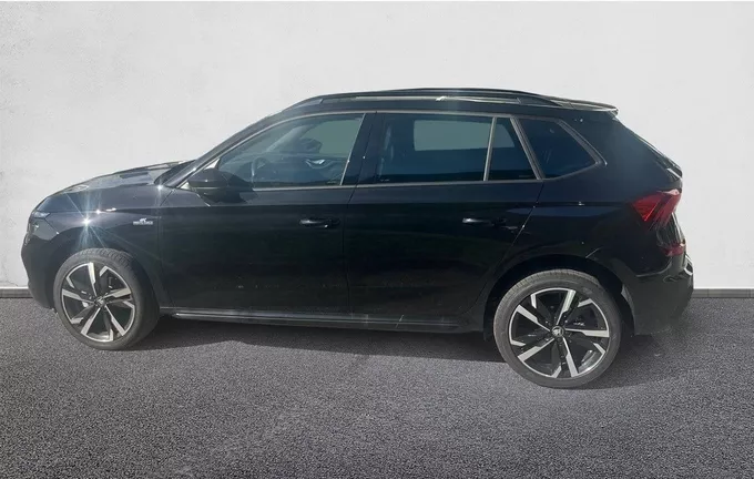 SKODA KAMIQ 1.0 TSI Evo 2 116 ch DSG7 Monte Carlo extérieur trois quart arrière gauche 2010